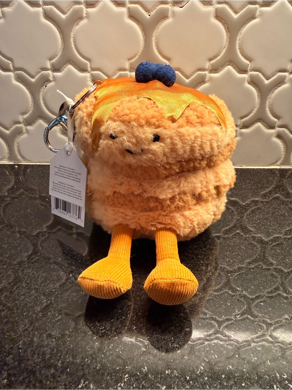 Jellycat Pancake Keychain